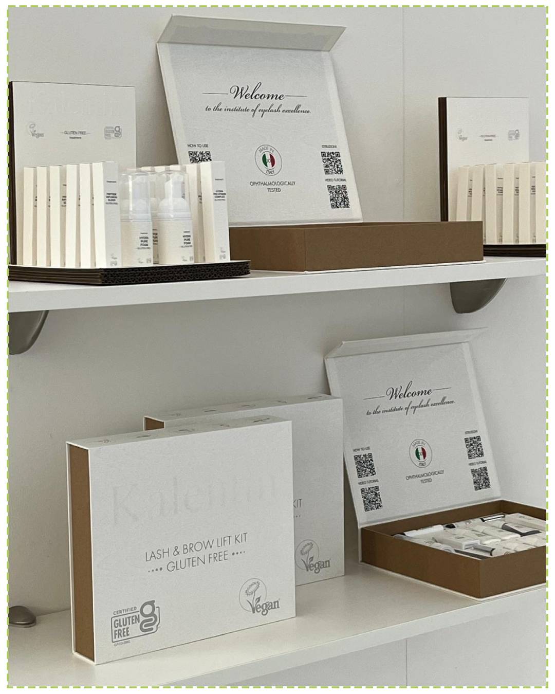 Kalentin LASH & BROW LIFT KIT GLUTEN FREE